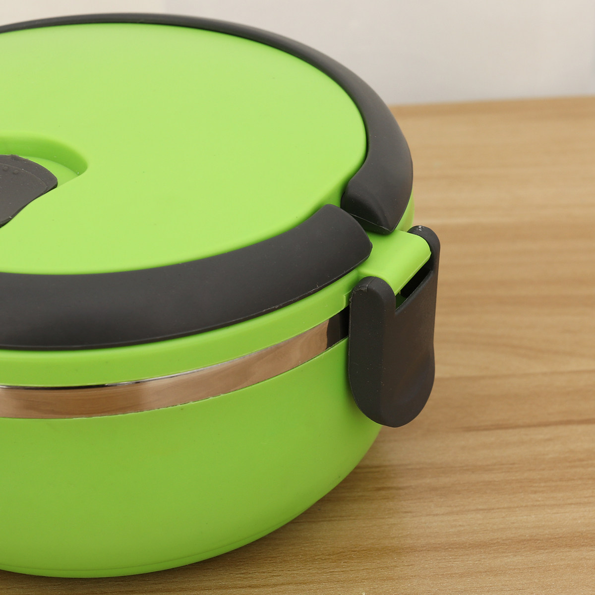 Food Storage With Lock - Çift Katmanlı Paslanmaz Çelik Öğle Yemeği
