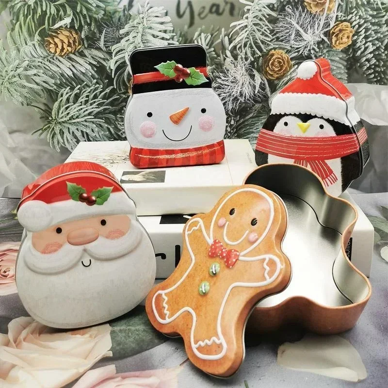 Xmas Food Storage Containers - Noel Dekorasyonu Yaratıcı Saklama Kutusu Zencefilli