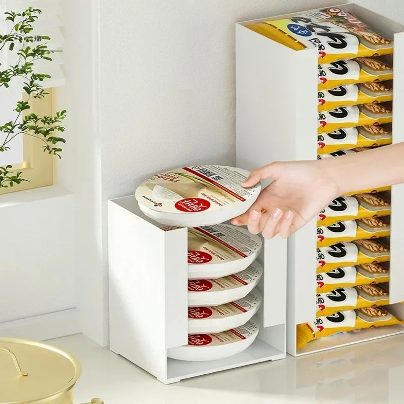 Food Storage With Dividers - Anında Hazırlanan Noodle Saklama Kutusu Çok