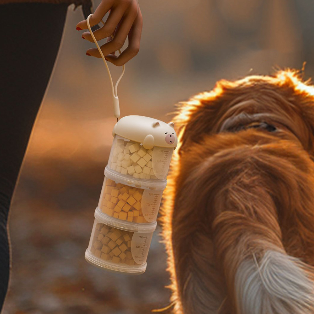 Food Storage Pet - Hava geçirmez açık köpek muamele kavanoz