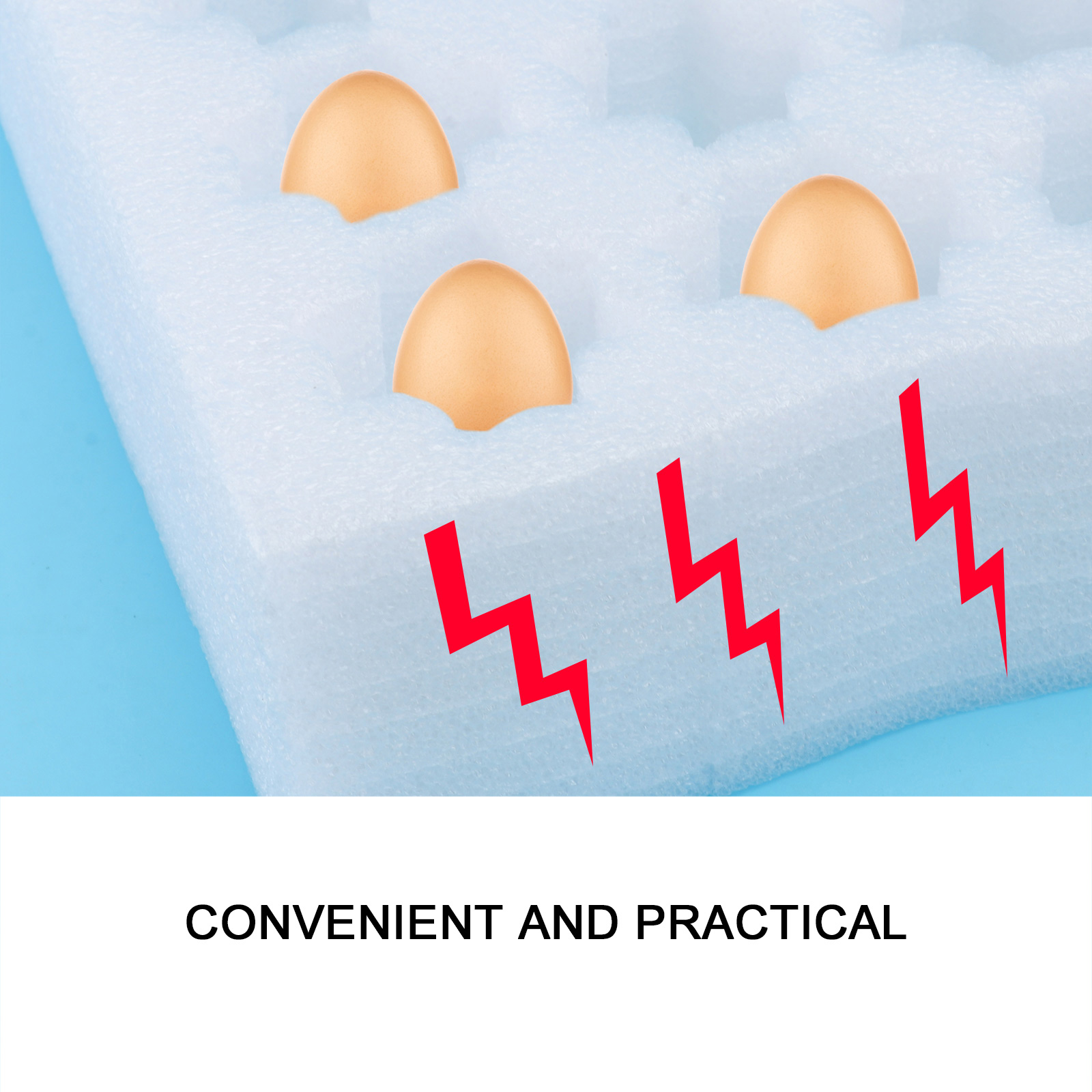 Egg Storage Holder - 2 Adet Darbeye Dayanıklı Yumurta Tutucu