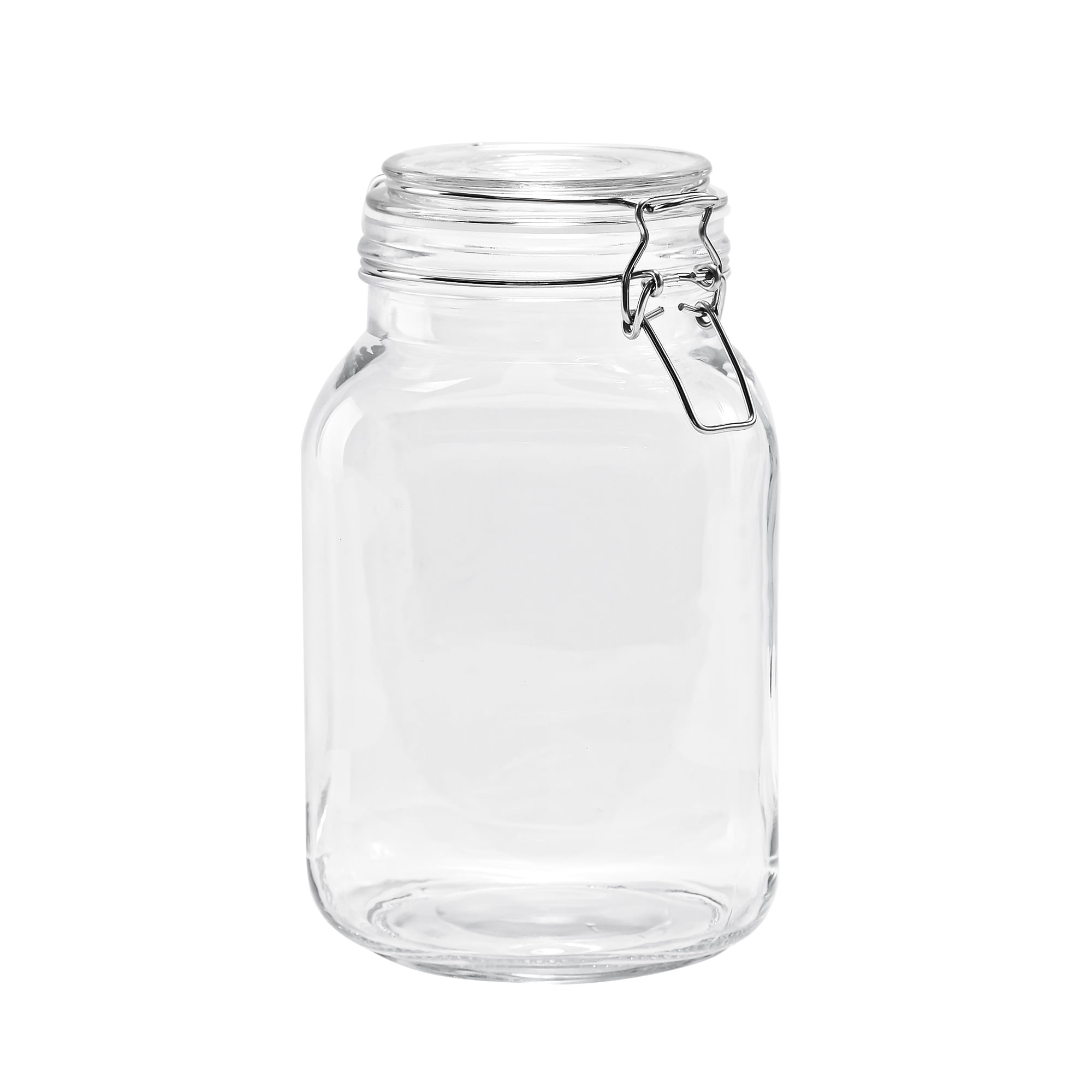Food Storage With Glass Lids - 67 oz Cam Hava Geçirmez Gıda