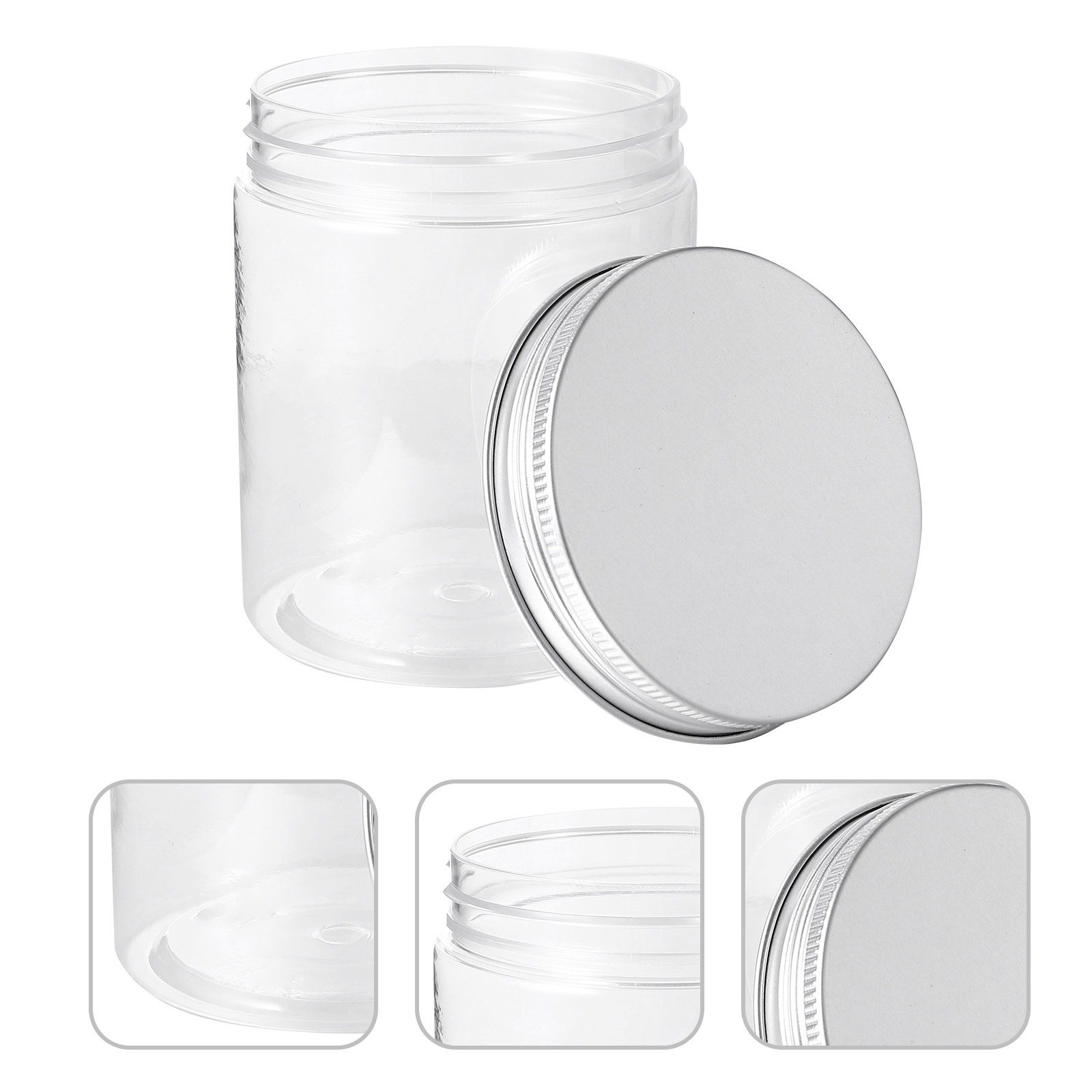 Food Storage Pet - 12 Adet Plastik Saklama Kavanozu Ev
