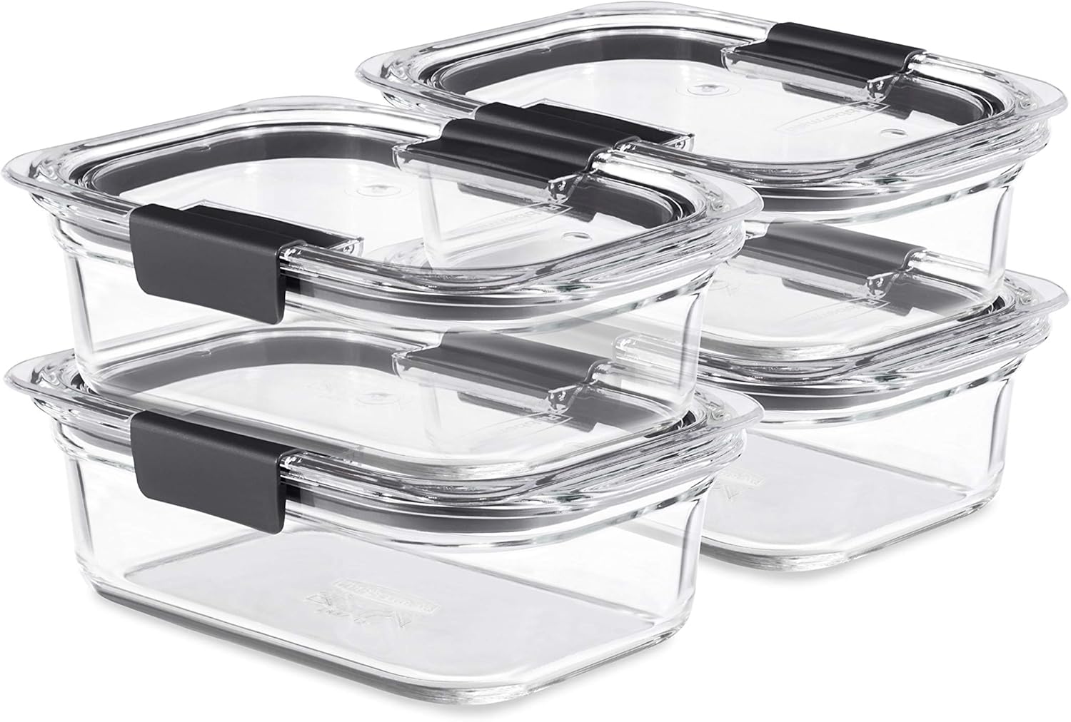 Food Storage Set Glass - Brilliance Cam Gıda Saklama Kapları, 3.2