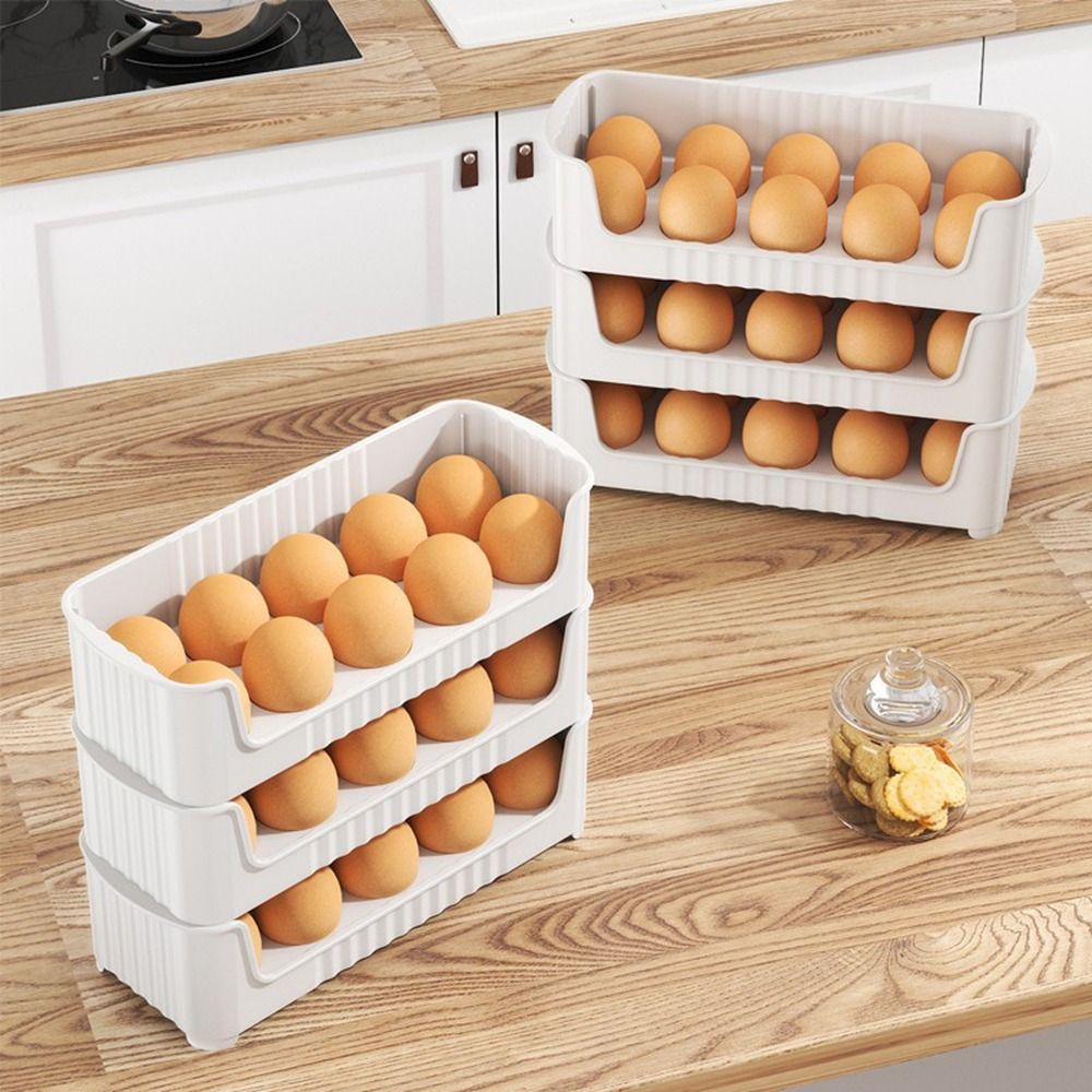 Egg Storage Holder - Buzdolabı Yan Kapı Yumurta Depolama Tepsisi