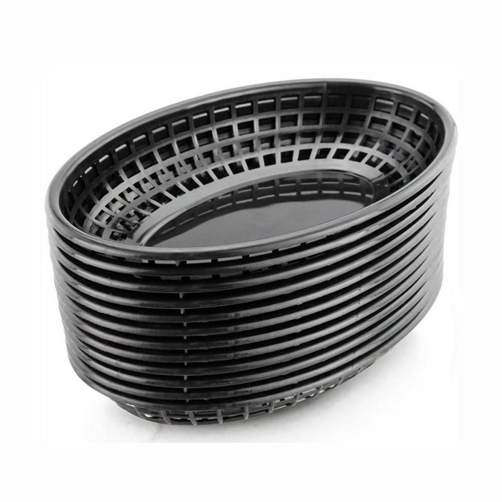 Food Storage In Restaurant - D9 7 adet/grup Kızartması Burger Plastik