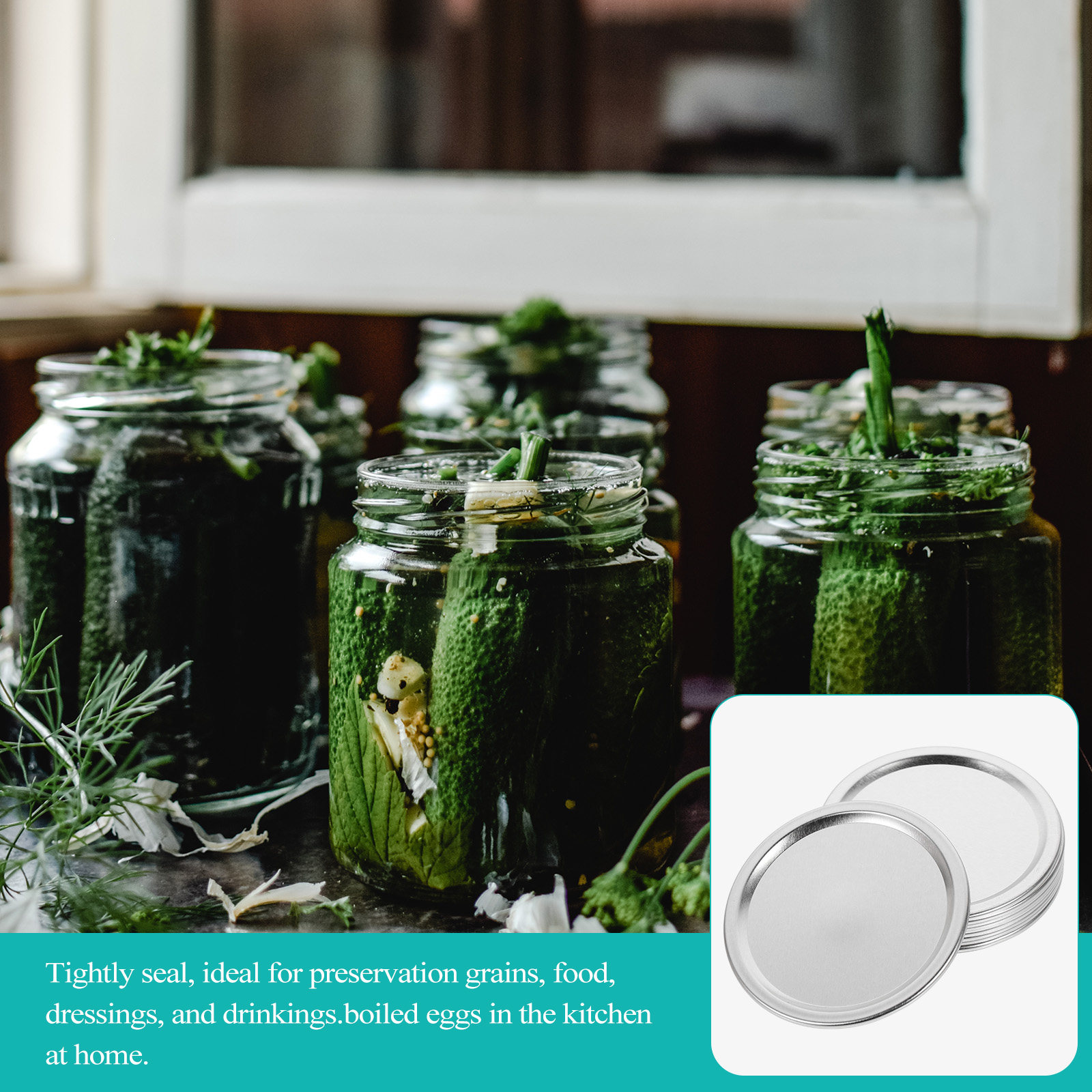 20 Adet Metal Kavanoz Kapaklar - Food Storage Jars & Containers incelemesi ve fiyatı