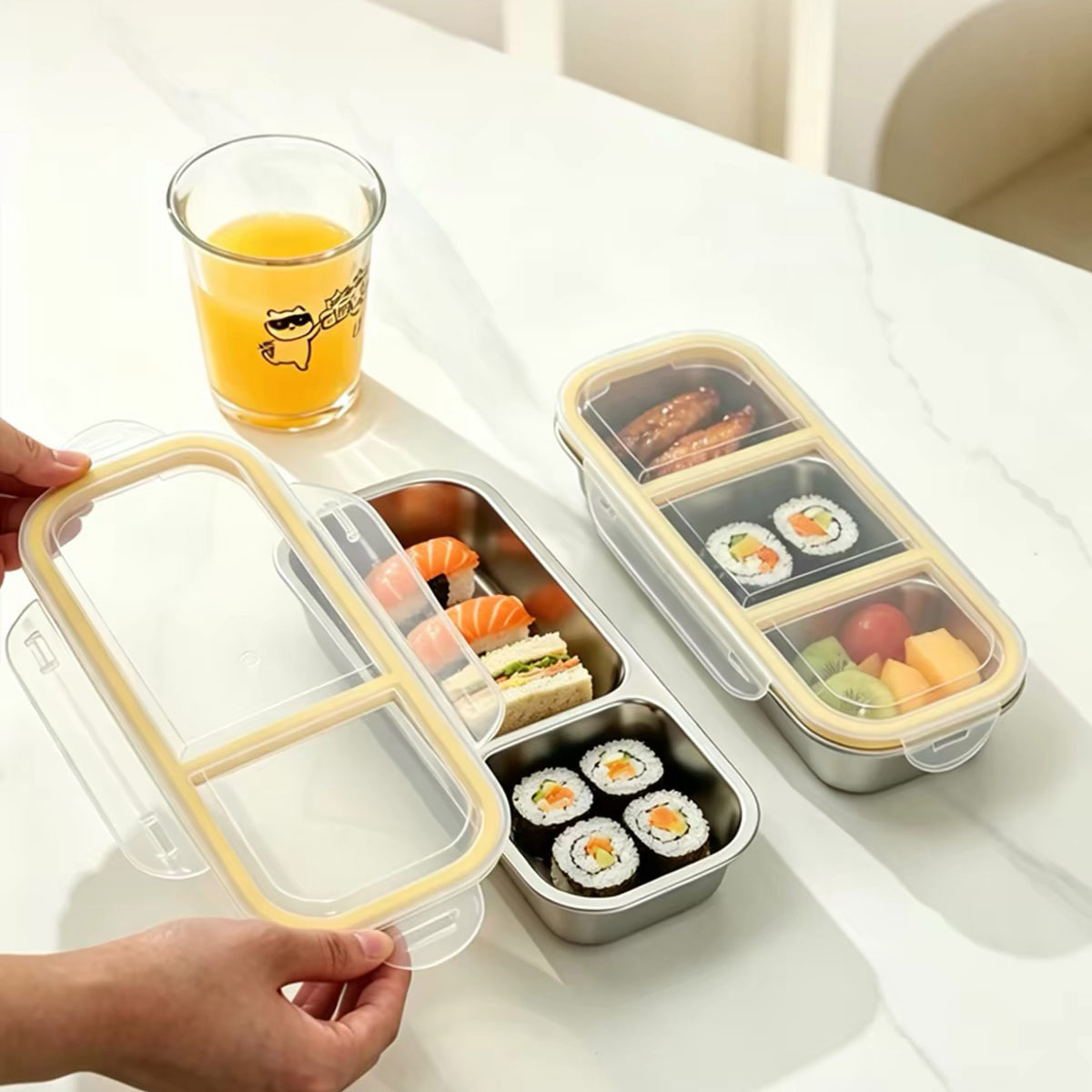 Paslanmaz çelik kapaklı yiyece - Food Storage Box Stainless Steel incelemesi ve fiyatı