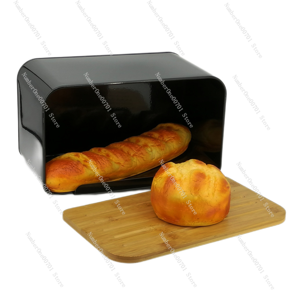 Bambu Kapaklı Mutfak Ekmek Kut - Food Storage Box Stainless Steel incelemesi ve fiyatı