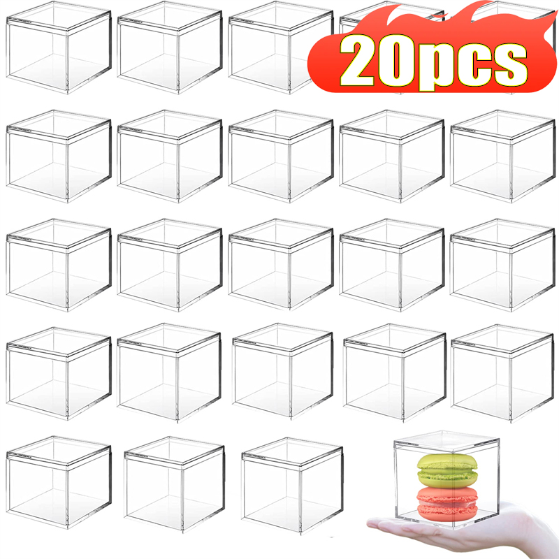 1-20 adet şeffaf kapak ile akr - Xmas Food Storage Containers incelemesi ve fiyatı