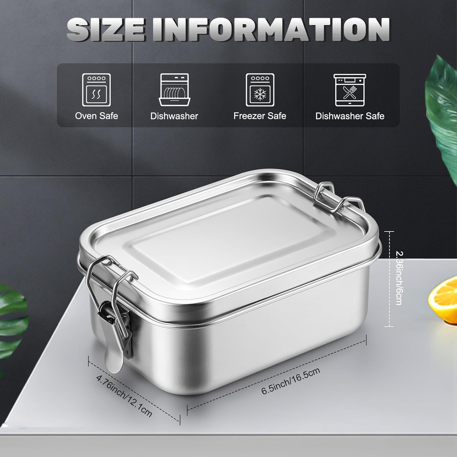 Paslanmaz Çelik Gıda Saklama K - Food Storage With Dividers incelemesi ve fiyatı