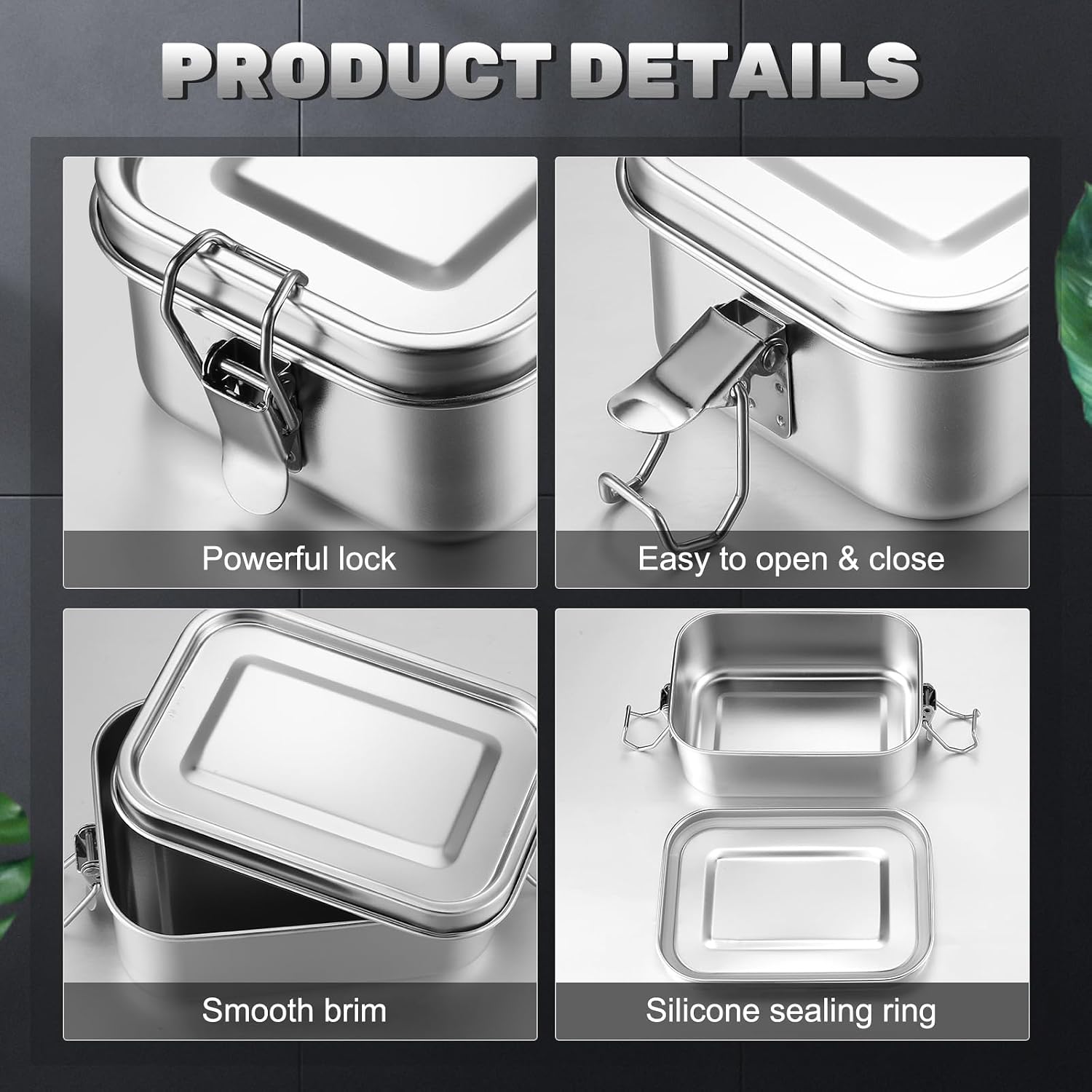 Paslanmaz Çelik Gıda Saklama K - Food Storage With Dividers incelemesi ve fiyatı