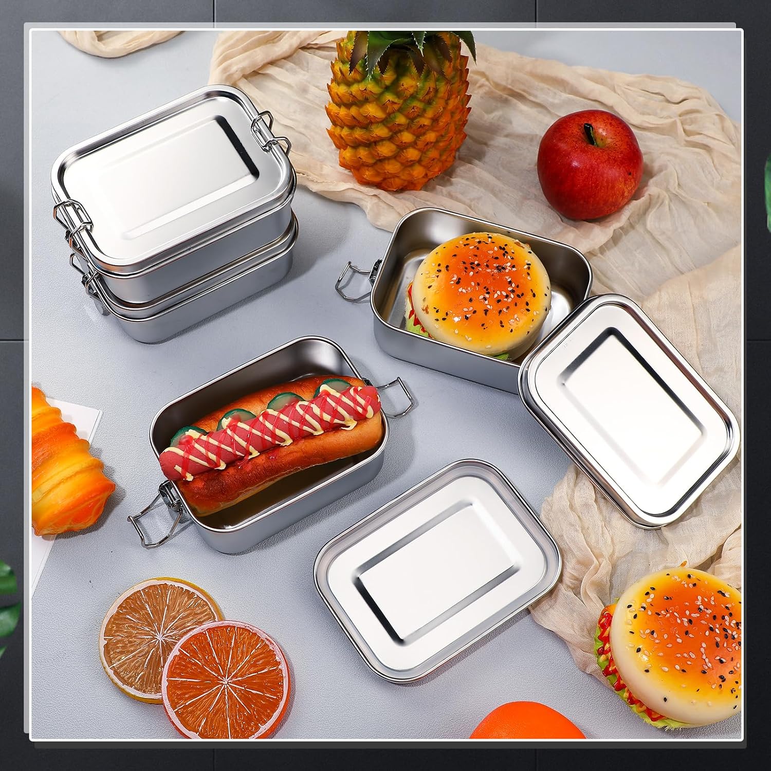 Paslanmaz Çelik Gıda Saklama K - Food Storage With Dividers incelemesi ve fiyatı