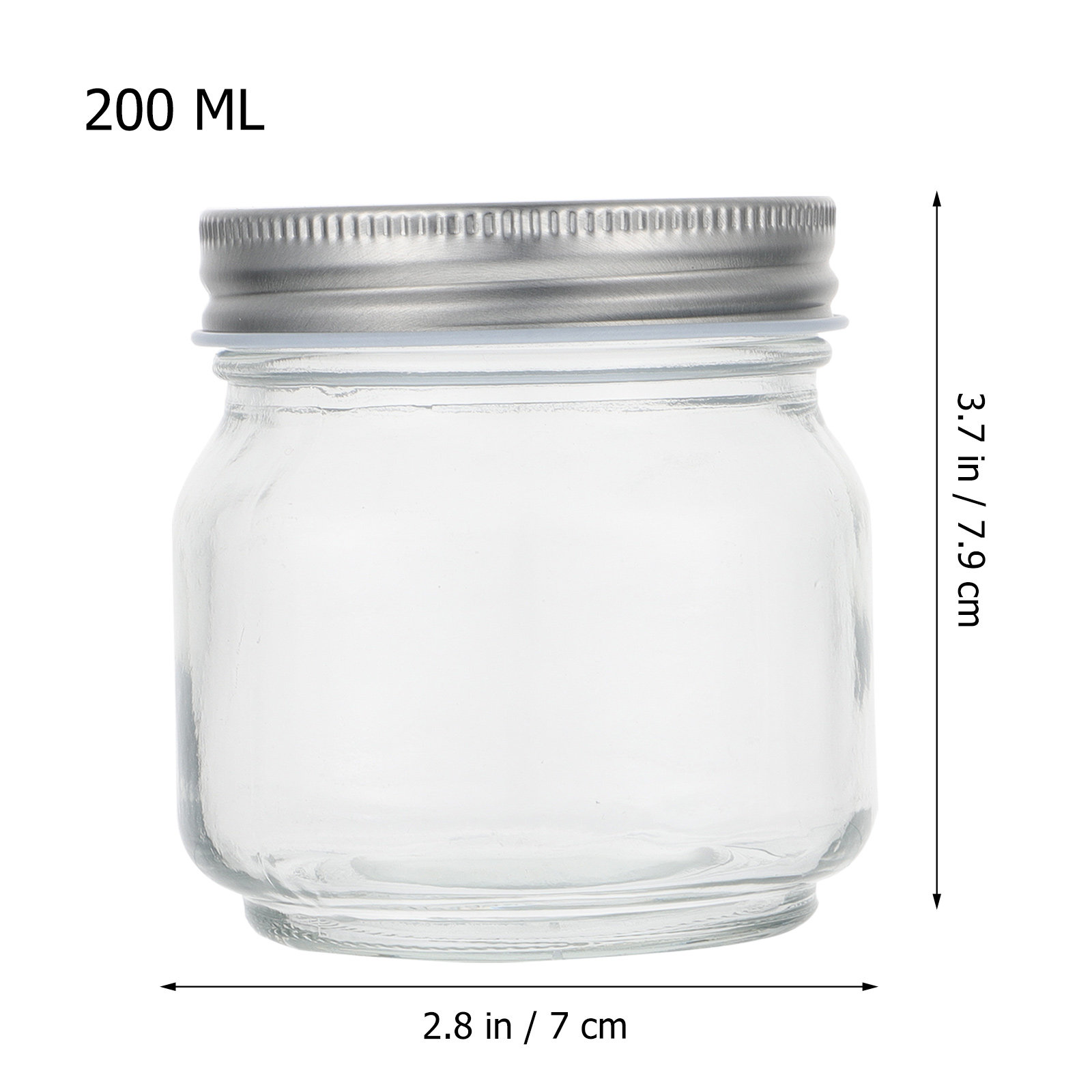 6 Adet Kalın, Şeffaf Cam Kavan - Food Storage With Glass Lids incelemesi ve fiyatı