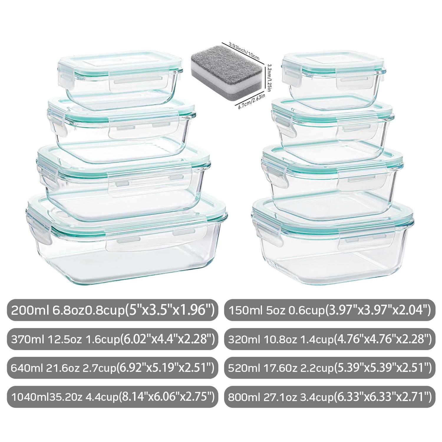 Taşınabilir Cam Mutfak Yiyecek - Food Storage With Glass Lids incelemesi ve fiyatı