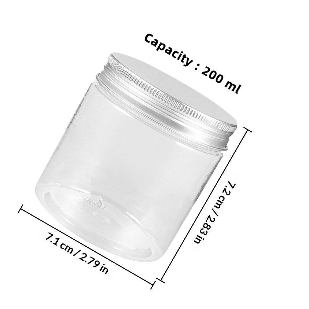 5 Adet Şeffaf, Geniş Ağızlı, K - Food Storage Jars Plastic incelemesi ve fiyatı