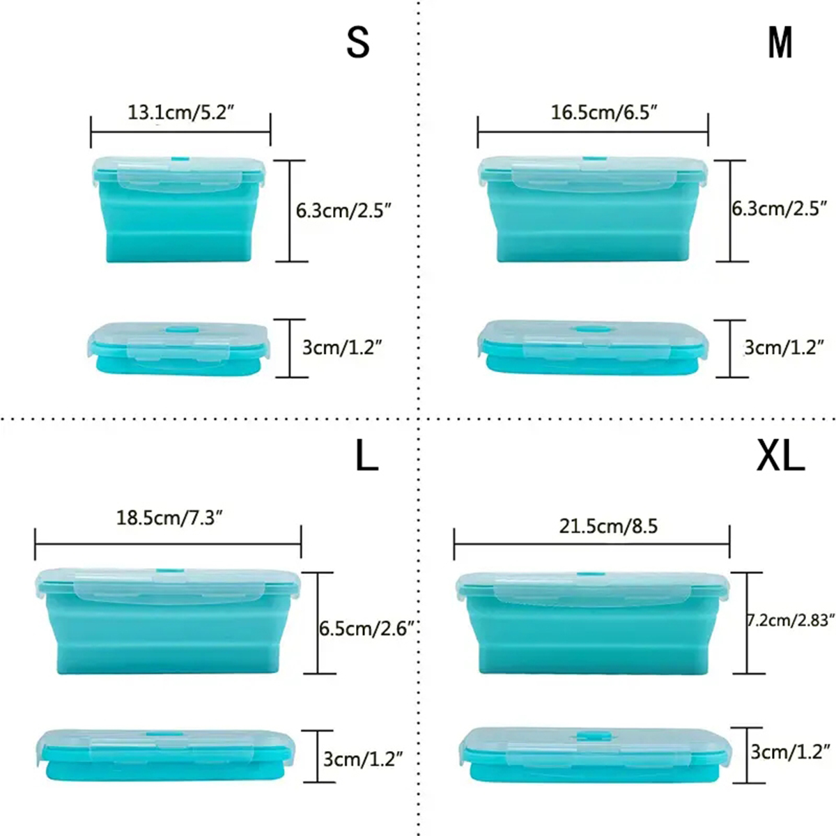 Katlanabilir Silikon Gıda Sakl - Food Storage Lunch Box incelemesi ve fiyatı