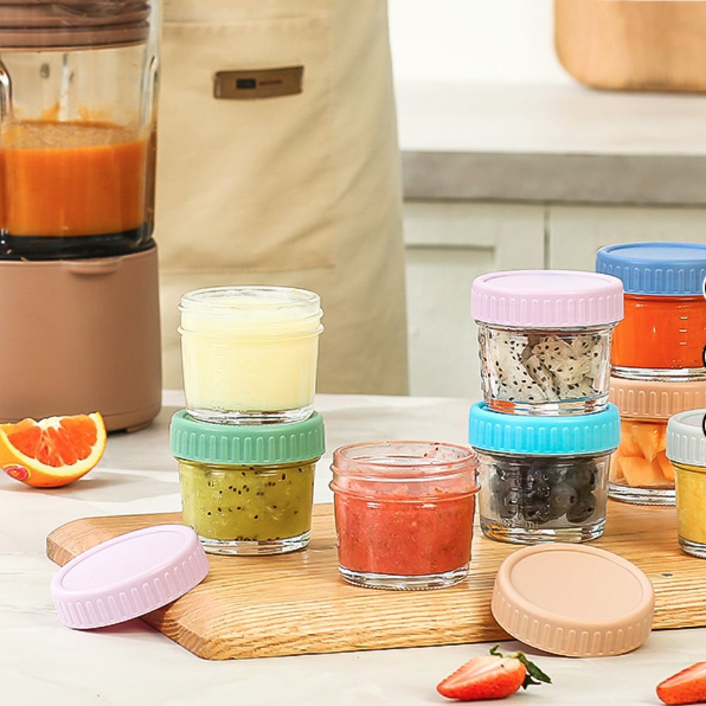 6 adet Mason Kavanoz Cam Bebek - Food Storage With Glass Lids incelemesi ve fiyatı