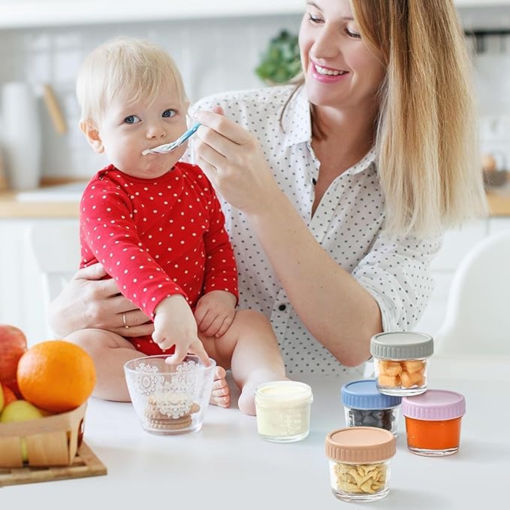 6 adet Mason Kavanoz Cam Bebek - Food Storage With Glass Lids incelemesi ve fiyatı