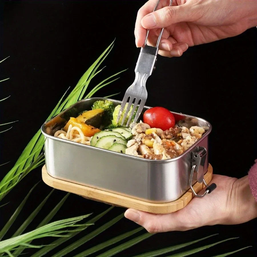 Yeni 304 Paslanmaz Çelik Bambu - Food Storage Box Stainless Steel incelemesi ve fiyatı