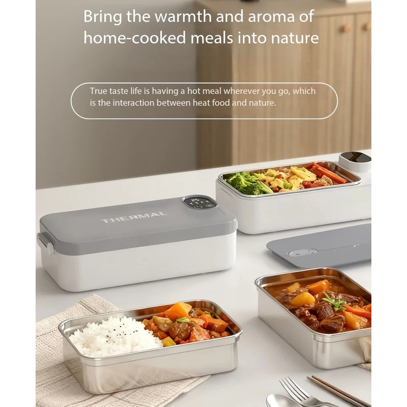 Taşınabilir Isıtmalı Yemek Kut - Food Storage Box Stainless Steel incelemesi ve fiyatı