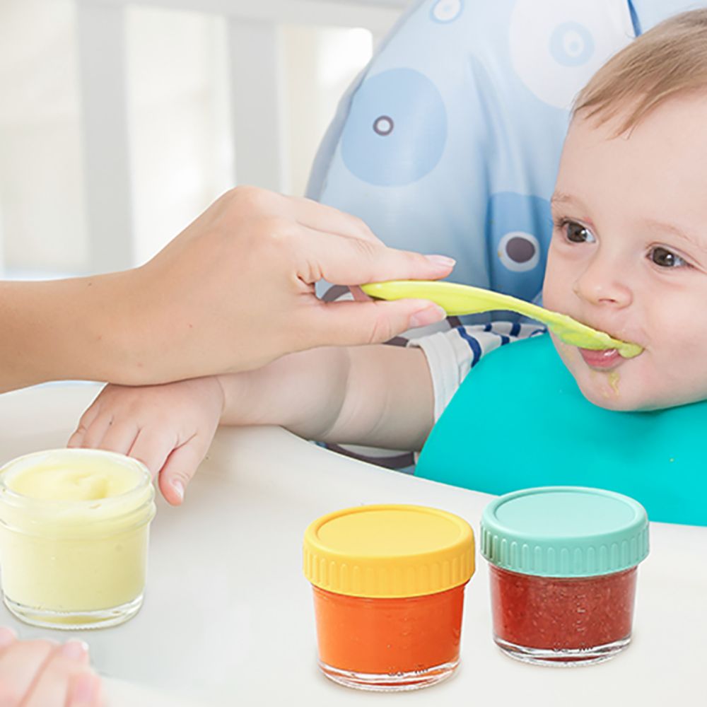 6 adet cam bebek maması kavano - Food Storage With Glass Lids incelemesi ve fiyatı