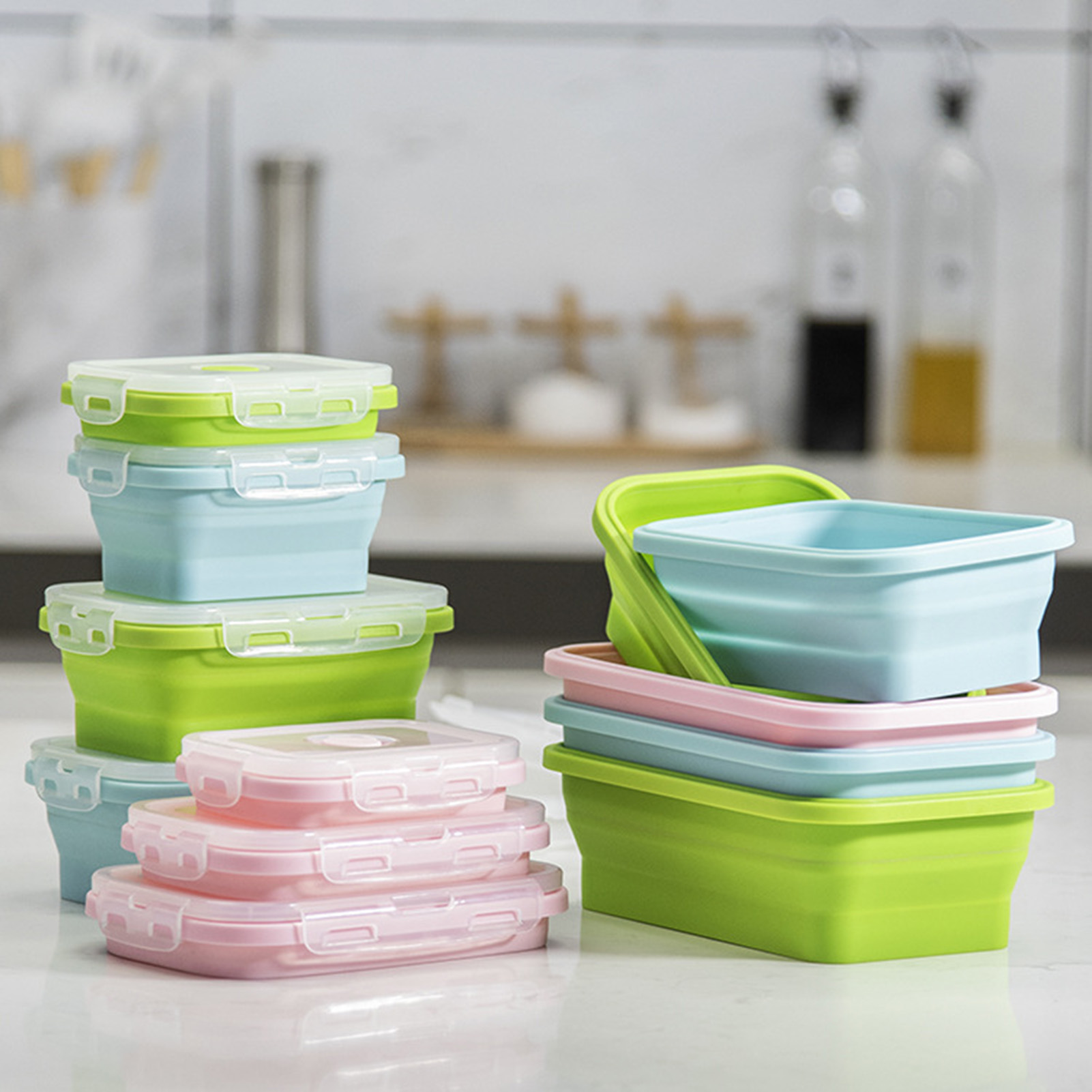 Silikon Öğle Yemeği Kutusu Gıd - Food Storage Lunch Box incelemesi ve fiyatı