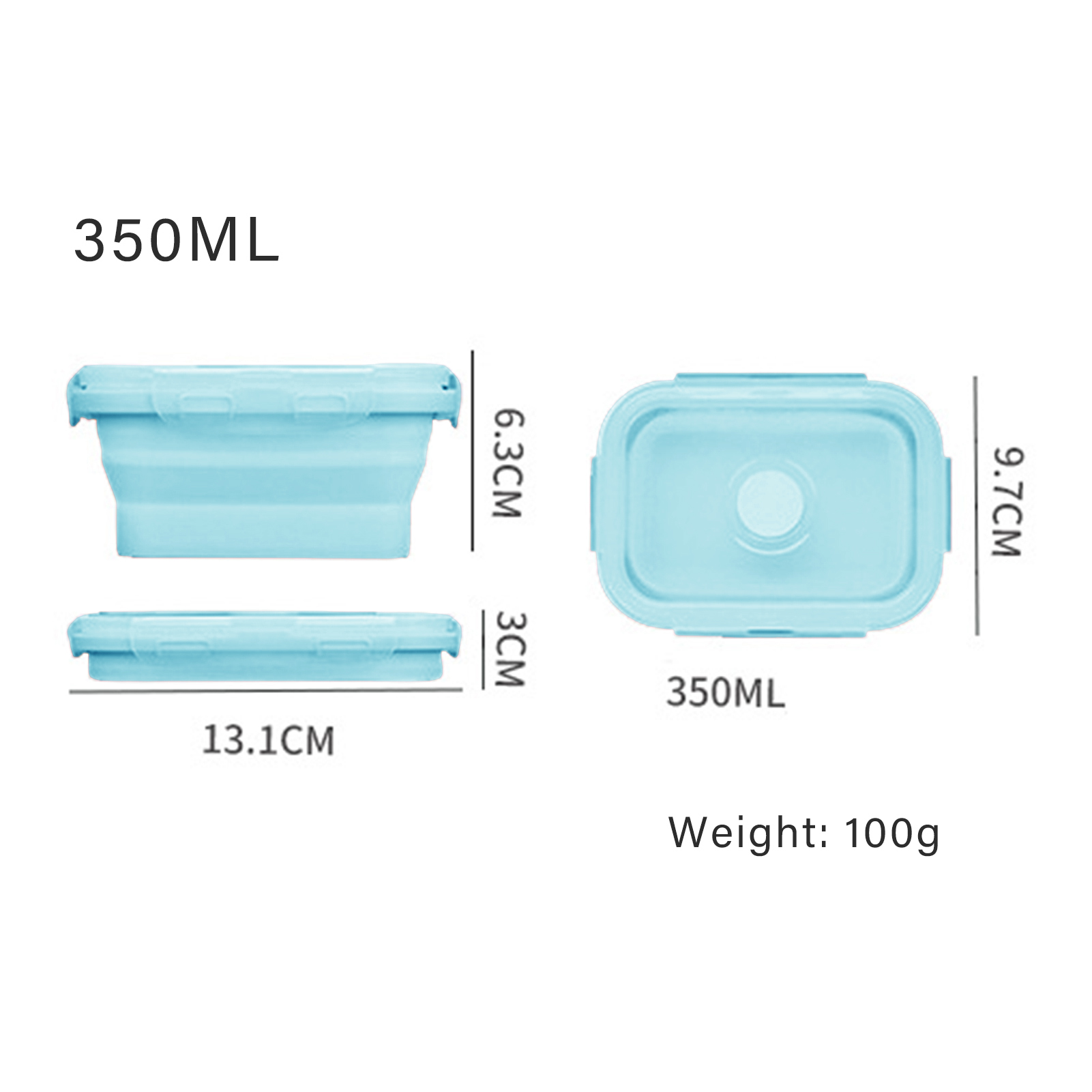 Silikon Öğle Yemeği Kutusu Gıd - Food Storage Lunch Box incelemesi ve fiyatı