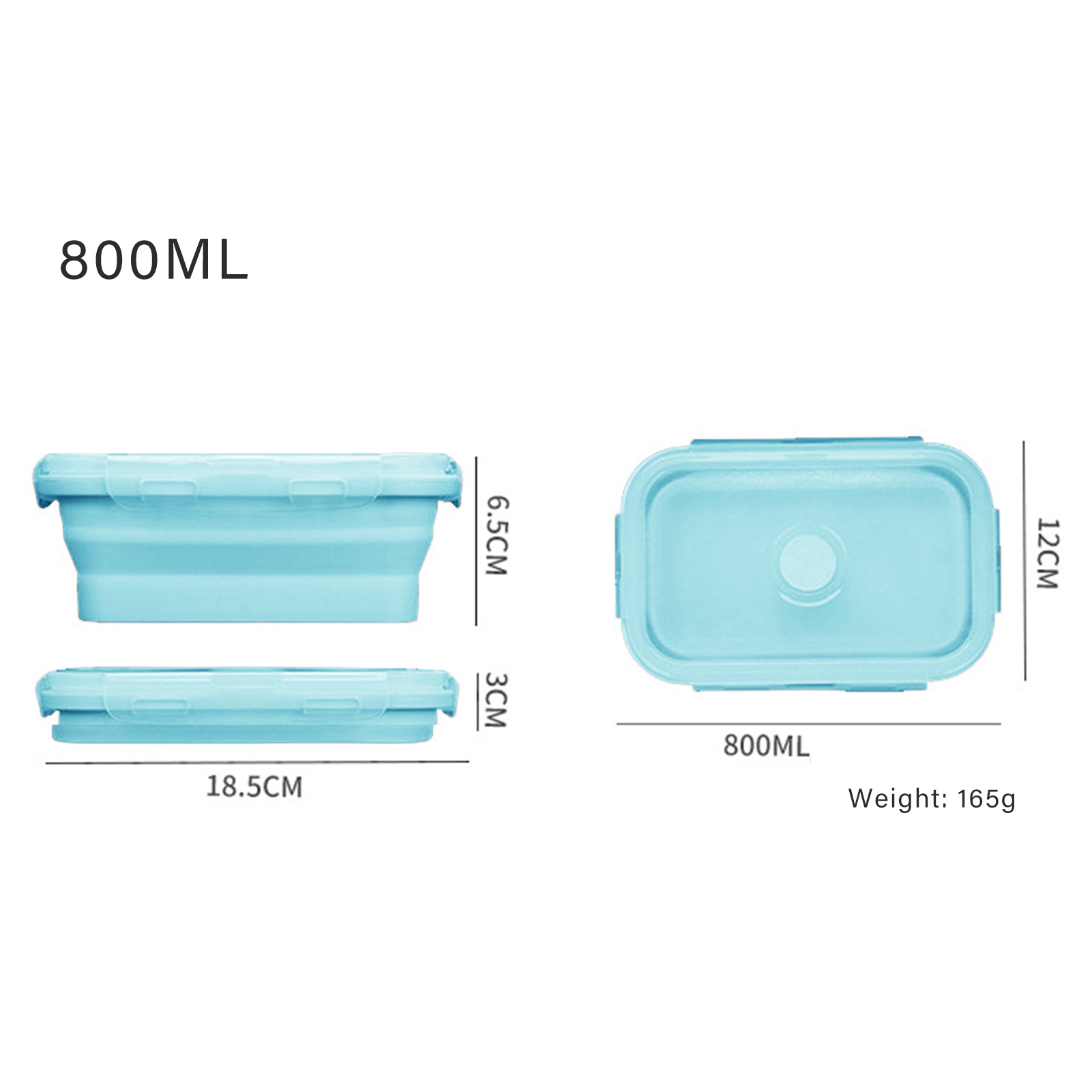 Silikon Öğle Yemeği Kutusu Gıd - Food Storage Lunch Box incelemesi ve fiyatı