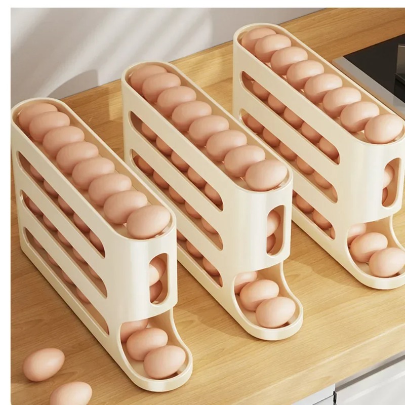 4 Katmanlı Otomatik Döner Yumu - Egg Storage Holder incelemesi ve fiyatı