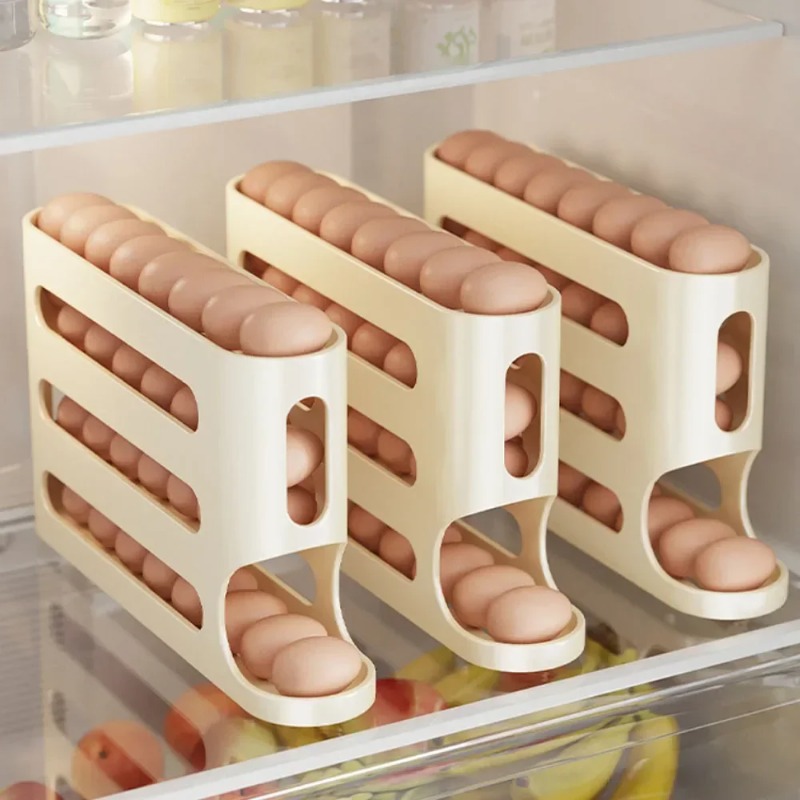4 Katmanlı Otomatik Döner Yumu - Egg Storage Holder incelemesi ve fiyatı
