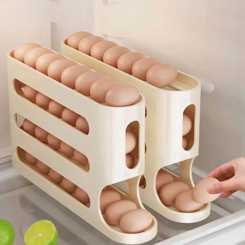 4 Katmanlı Otomatik Döner Yumu - Egg Storage Holder incelemesi ve fiyatı