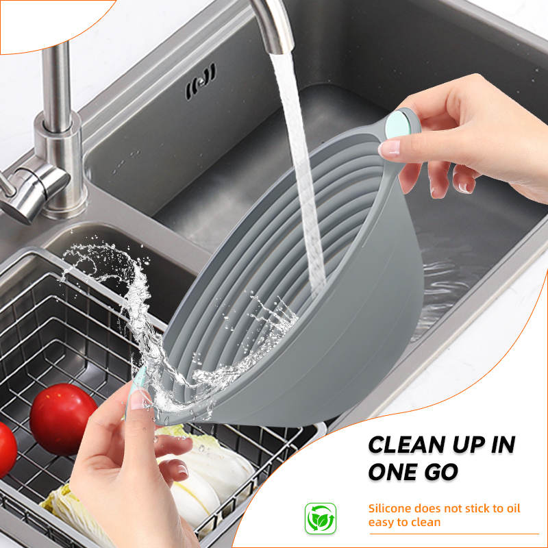 1 adet silikon katlanabilir ba - Food Storage With Dividers incelemesi ve fiyatı