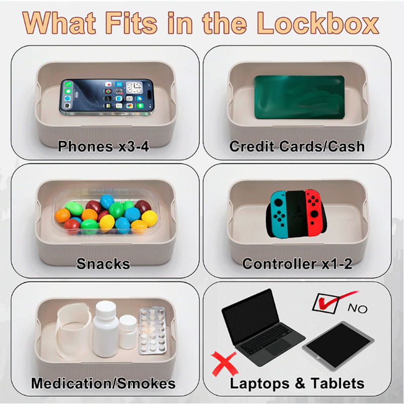 Zaman Ayarlı Kilit Kutusu 2 Mo - Food Storage With Lock incelemesi ve fiyatı