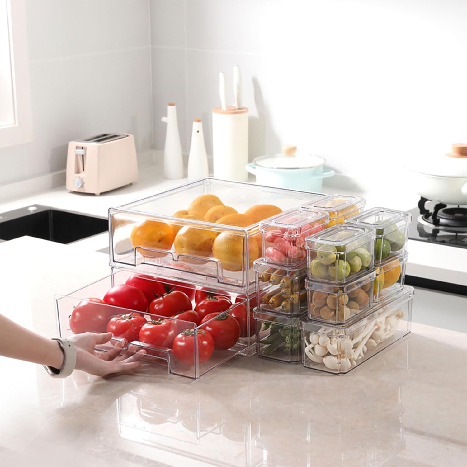 10/14 Parça Buzdolabı Düzenley - Food Storage Without Plastic incelemesi ve fiyatı
