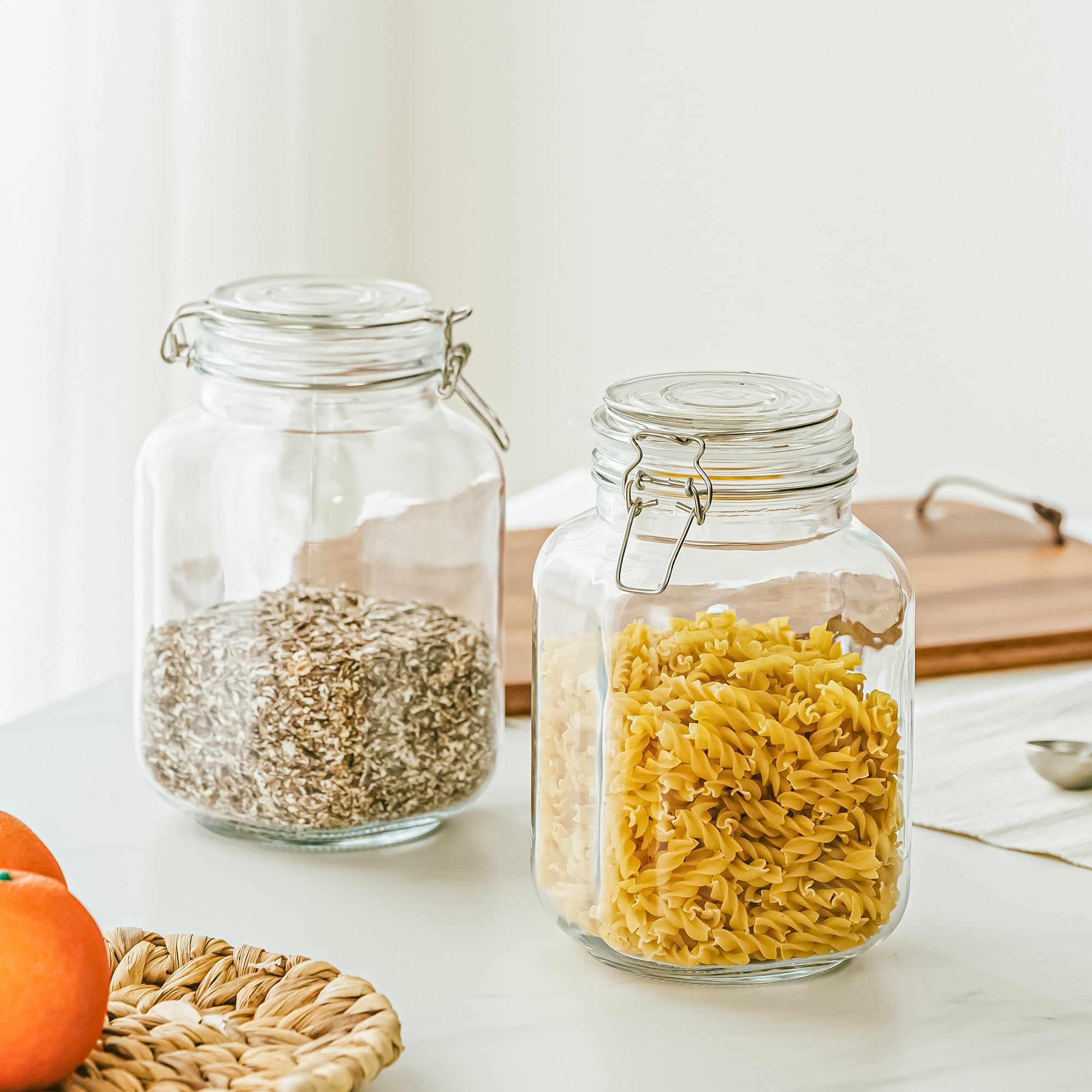 67 oz Cam Hava Geçirmez Gıda S - Food Storage With Glass Lids incelemesi ve fiyatı