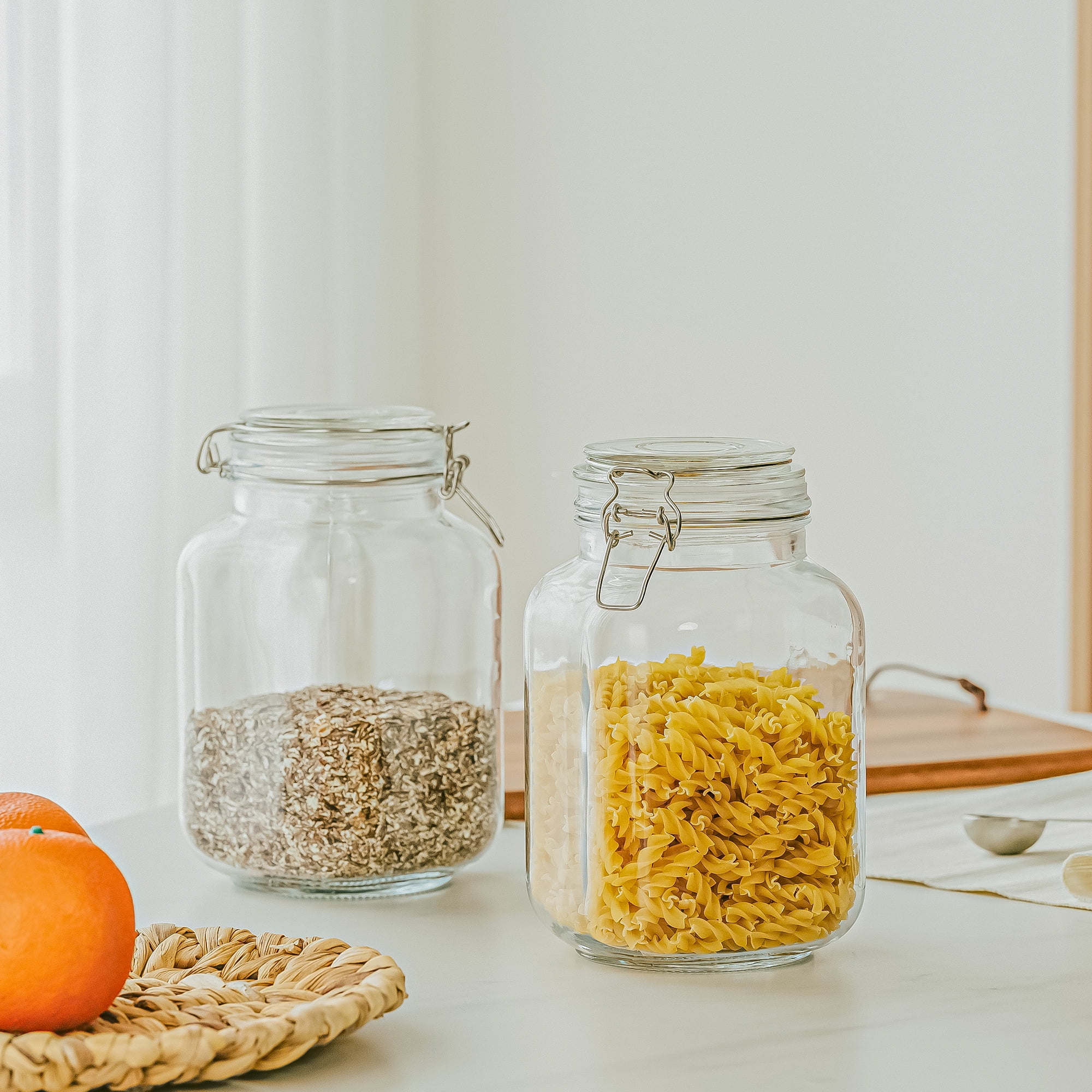 67 oz Cam Hava Geçirmez Gıda S - Food Storage With Glass Lids incelemesi ve fiyatı