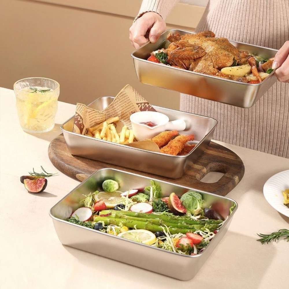 Gıda Sınıfı Paslanmaz Çelik Ka - Food Storage Box Stainless Steel incelemesi ve fiyatı