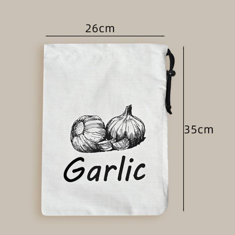 Patates Soğan Sarımsak Desenli - Food Storage Zipper Bags incelemesi ve fiyatı