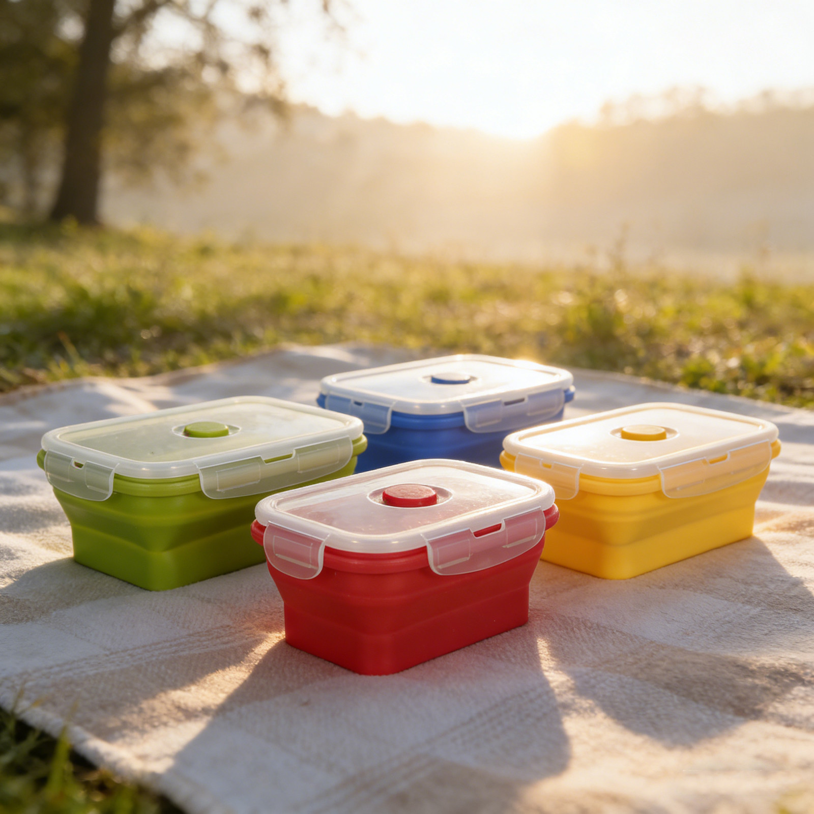 4 Adet Katlanabilir Silikon Ye - Food Storage Home incelemesi ve fiyatı