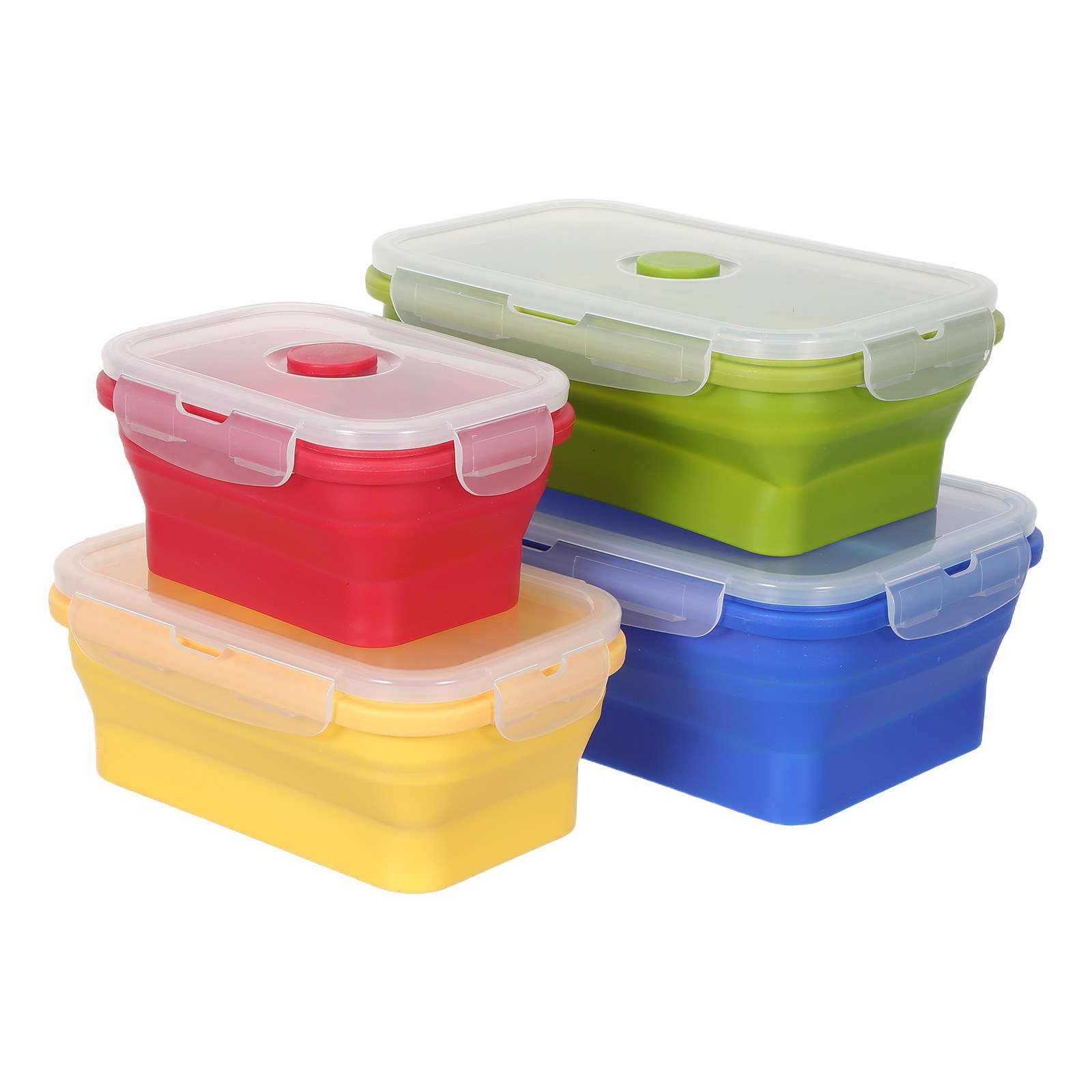 4 Adet Katlanabilir Silikon Ye - Food Storage Home incelemesi ve fiyatı