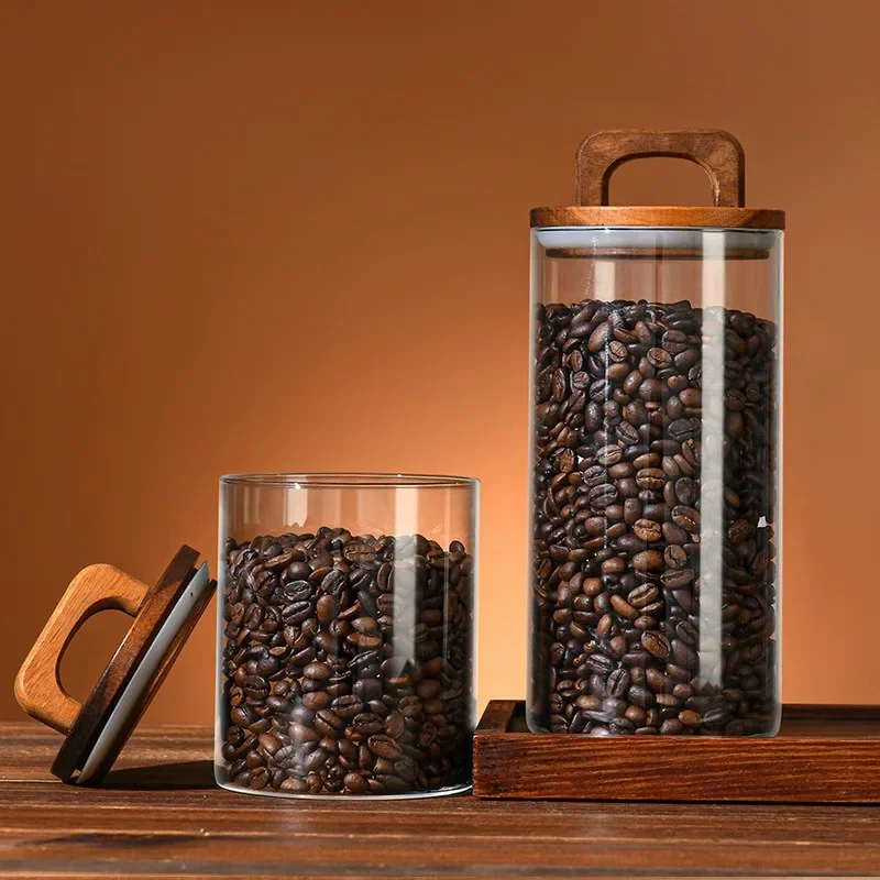 Bambu kapaklı şeffaf cam kavan - Food Storage With Glass Lids incelemesi ve fiyatı