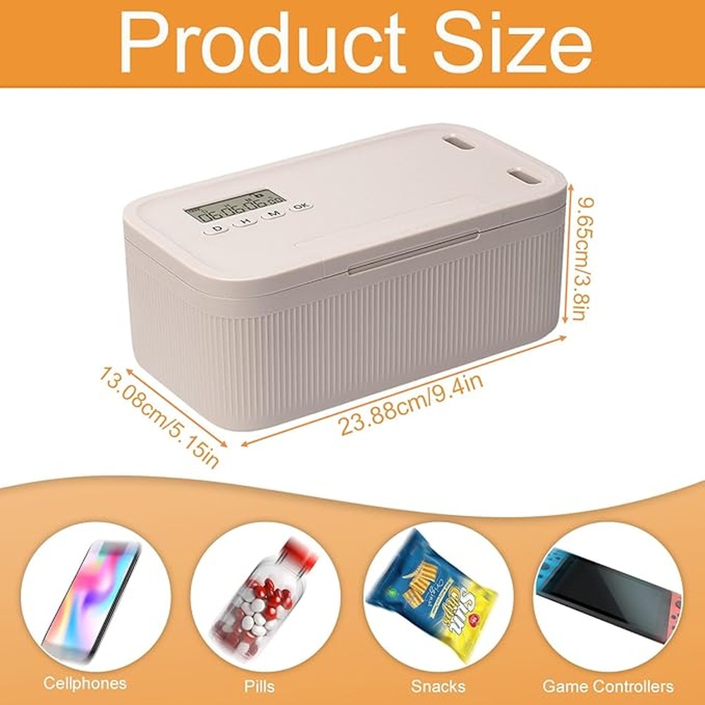 Yiyecek Saklama Kabı Zamanlayı - Food Storage With Lock incelemesi ve fiyatı