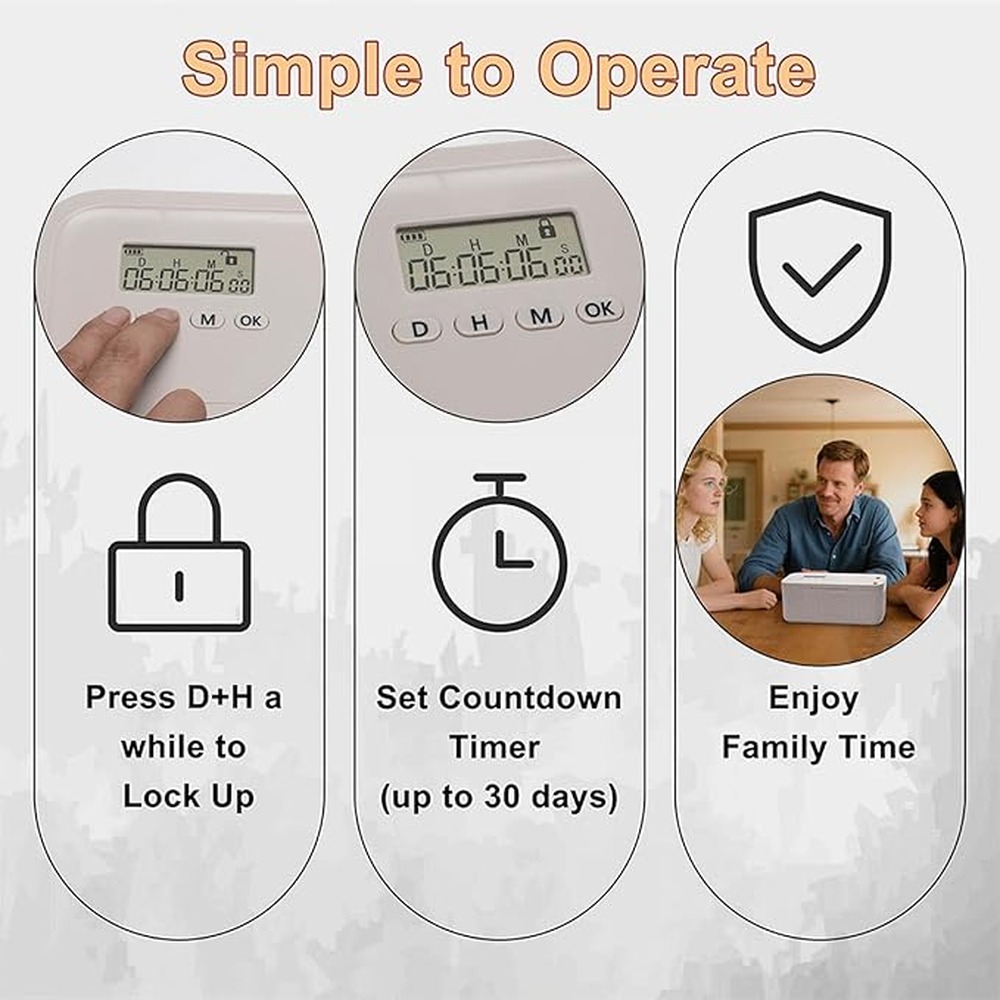 Yiyecek Saklama Kabı Zamanlayı - Food Storage With Lock incelemesi ve fiyatı