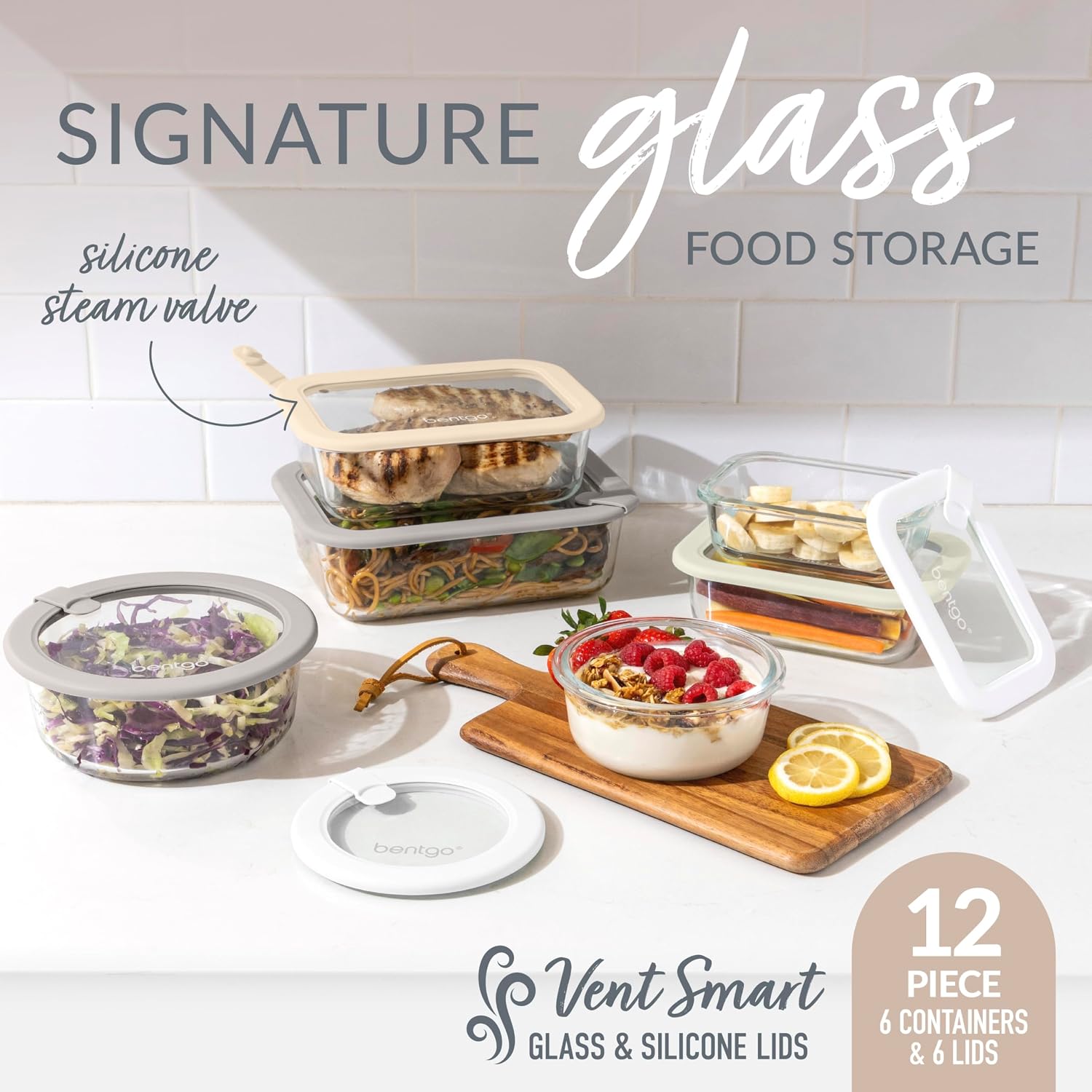 Bentgo Signature Cam Gıda Sakl - Food Storage With Glass Lids incelemesi ve fiyatı