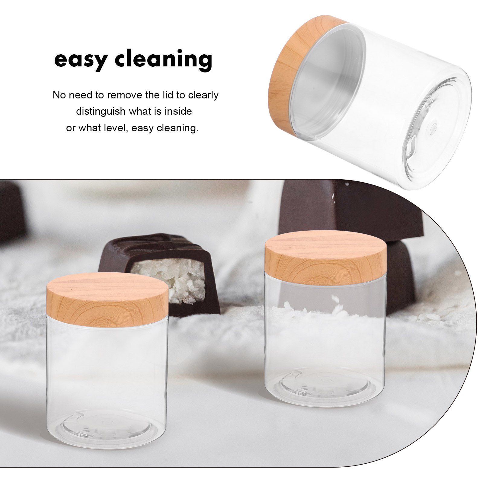 6 Adet Mutfak Saklama Kabı Hav - Food Storage Jars Plastic incelemesi ve fiyatı