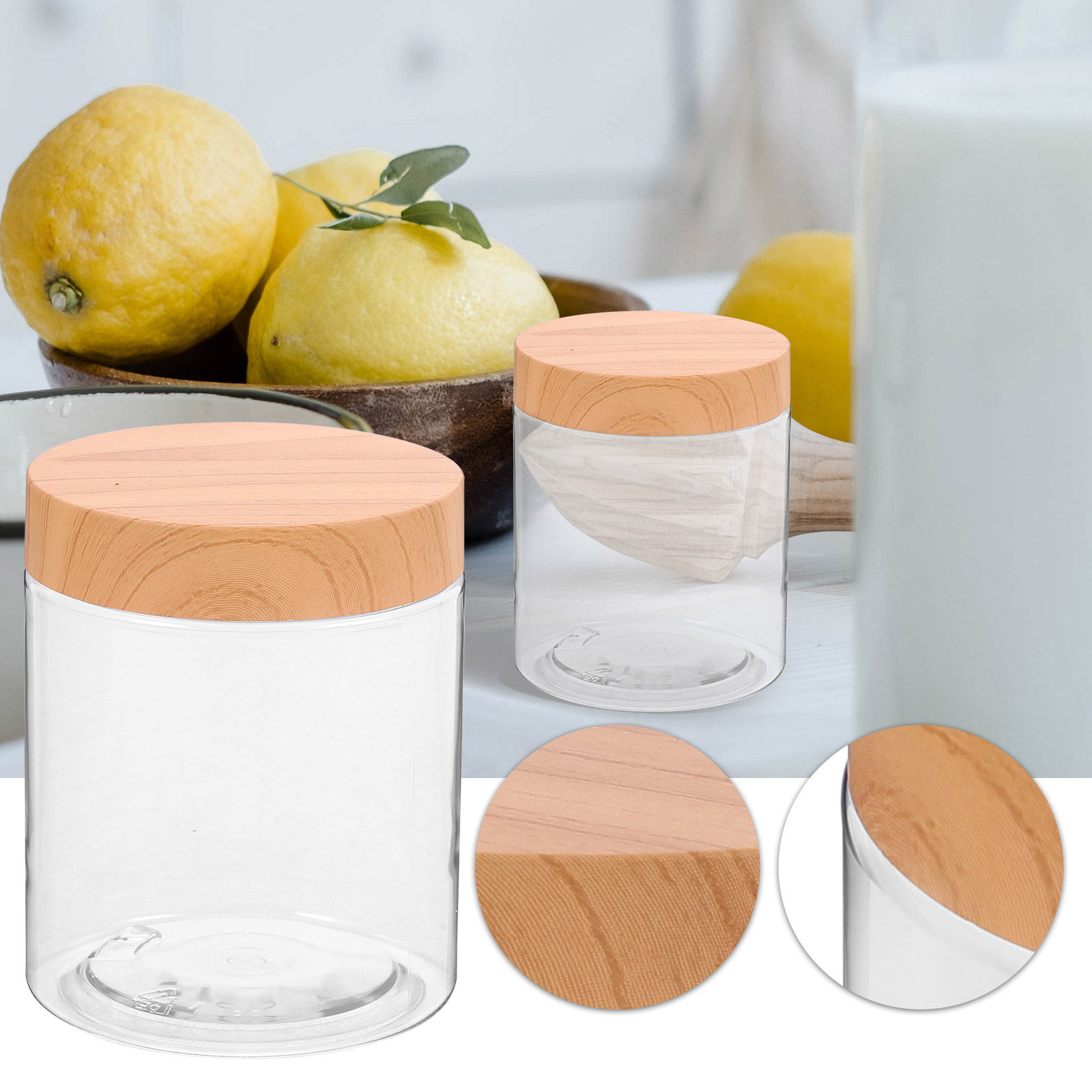 6 Adet Mutfak Saklama Kabı Hav - Food Storage Jars Plastic incelemesi ve fiyatı