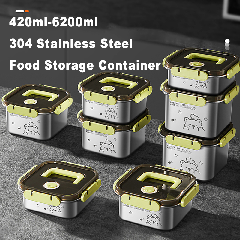 COOKER KING 420ml-6200ml Büyük - Food Storage Box Stainless Steel incelemesi ve fiyatı