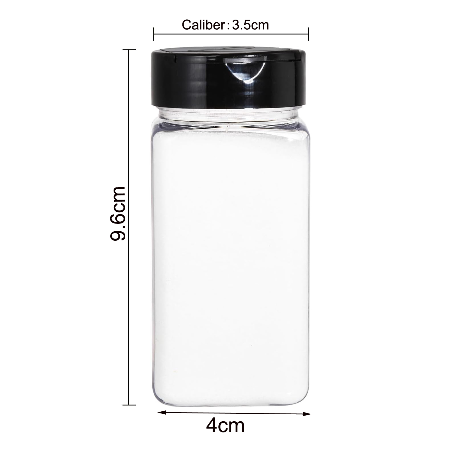Kare Büyük Plastik Baharat Kav - Food Storage Jars Plastic incelemesi ve fiyatı