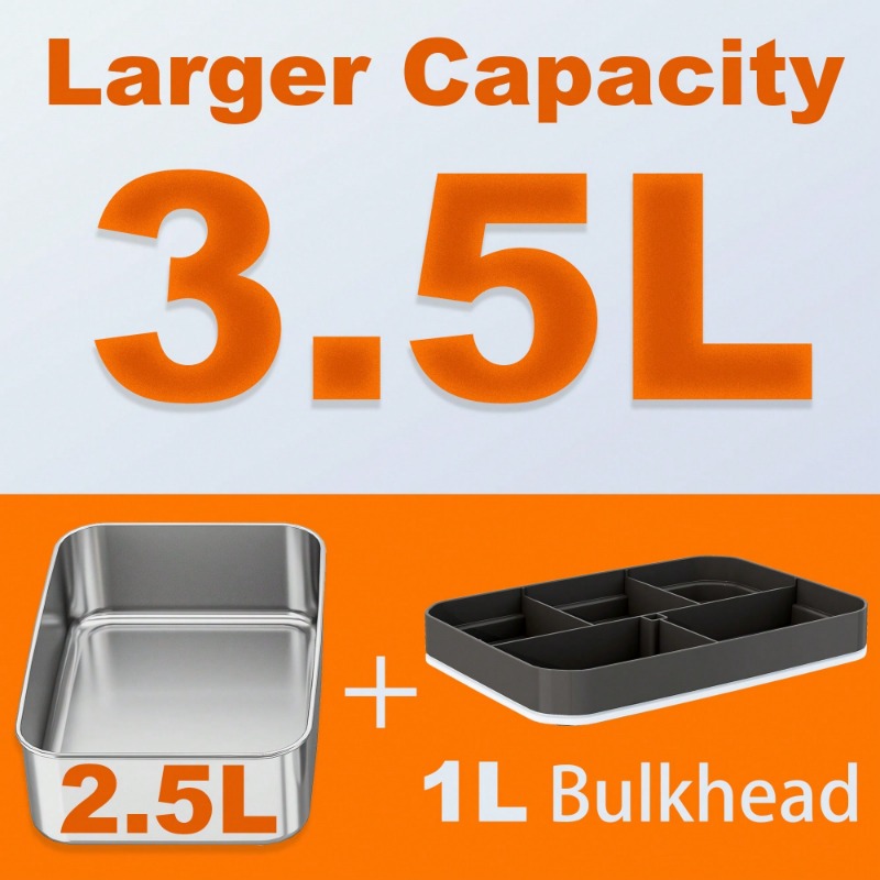 Çift Amaçlı Elektrikli Isıtmal - Food Storage Box Stainless Steel incelemesi ve fiyatı